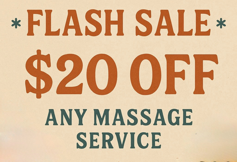Flash Sale 90m Massage Service
