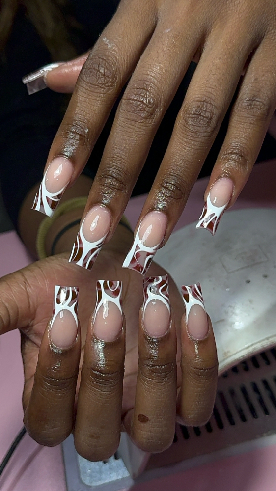 Acylic /GEL X Gel Art Design