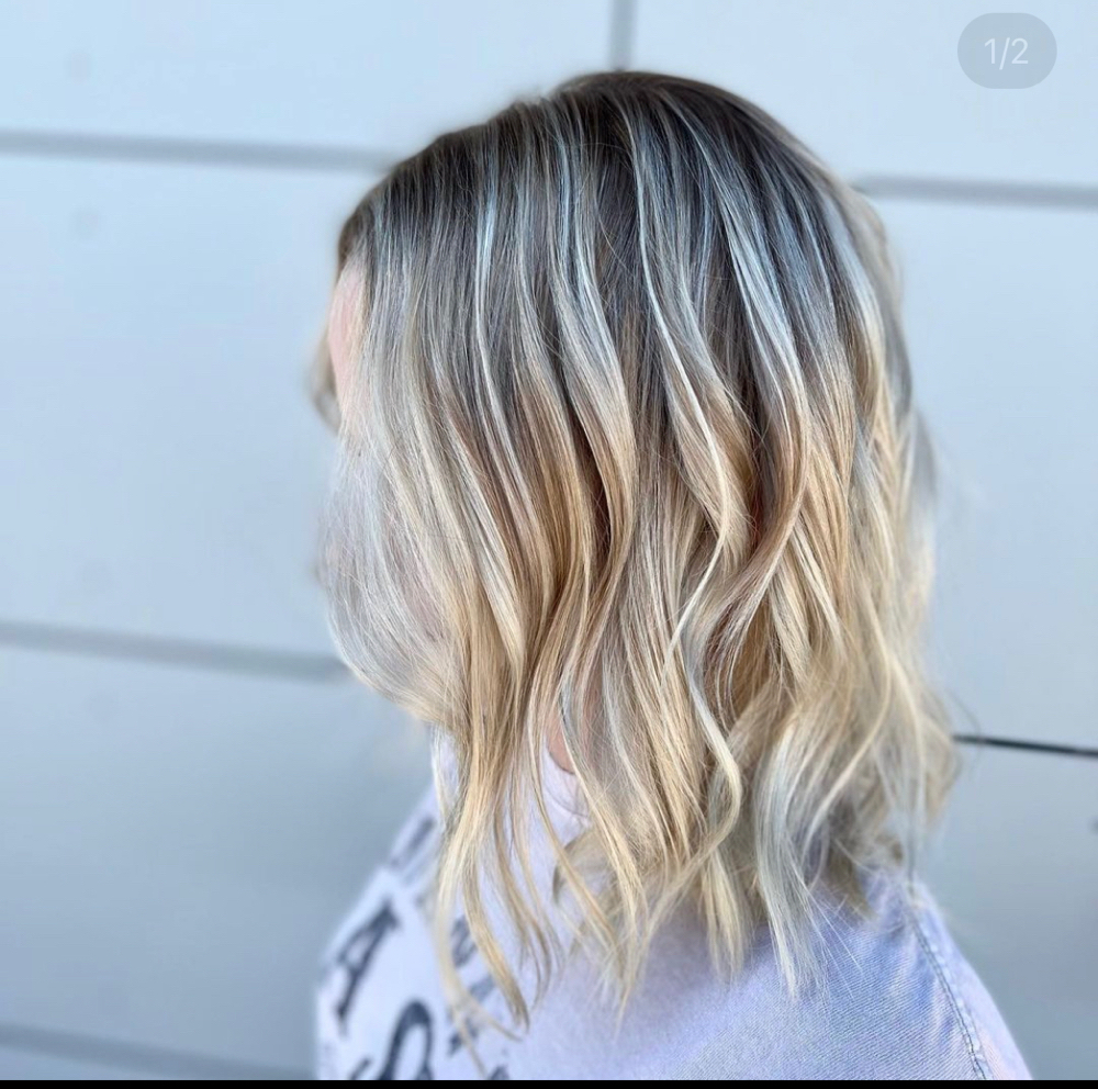 Partial Highlight Or Balayage