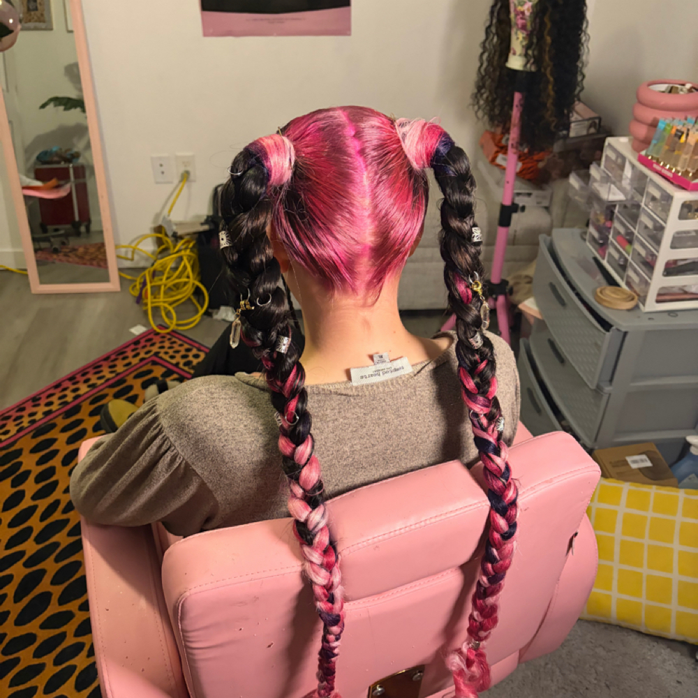 Festival Braids at Hairbykenz406 in Missoula, MT