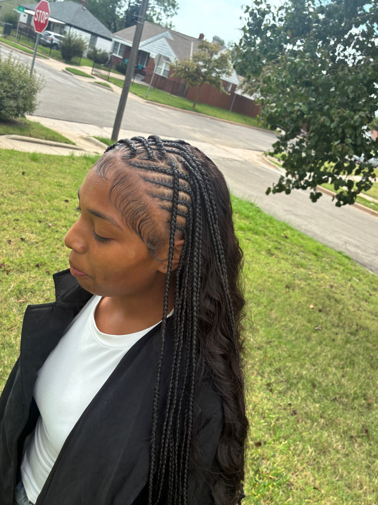 Flipover W/ Quickweave at BraidsByJinece in Wichita, KS