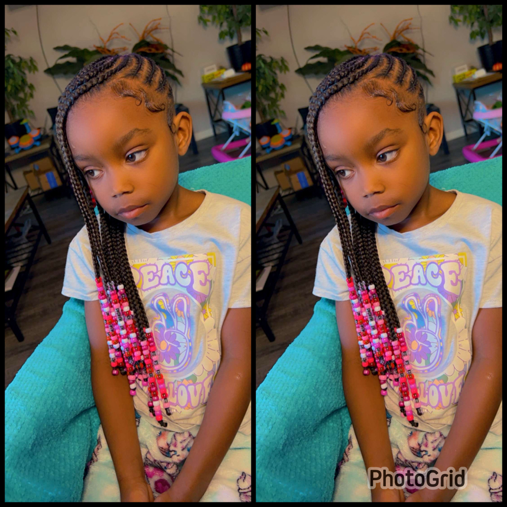 Kids Lemonade Braids