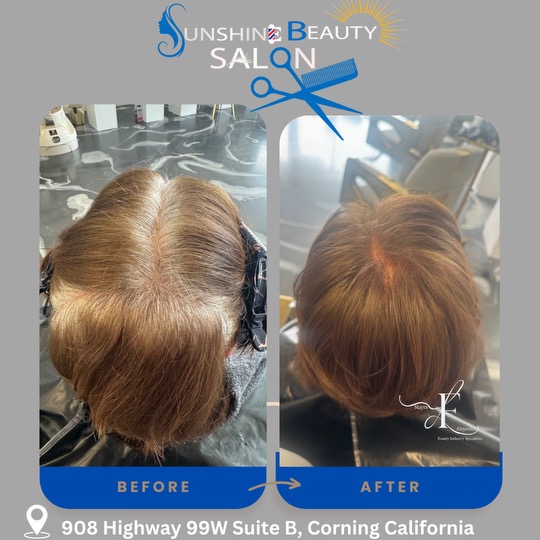 Gray Touch Up at Sunshine Beauty Salon in Corning, CA