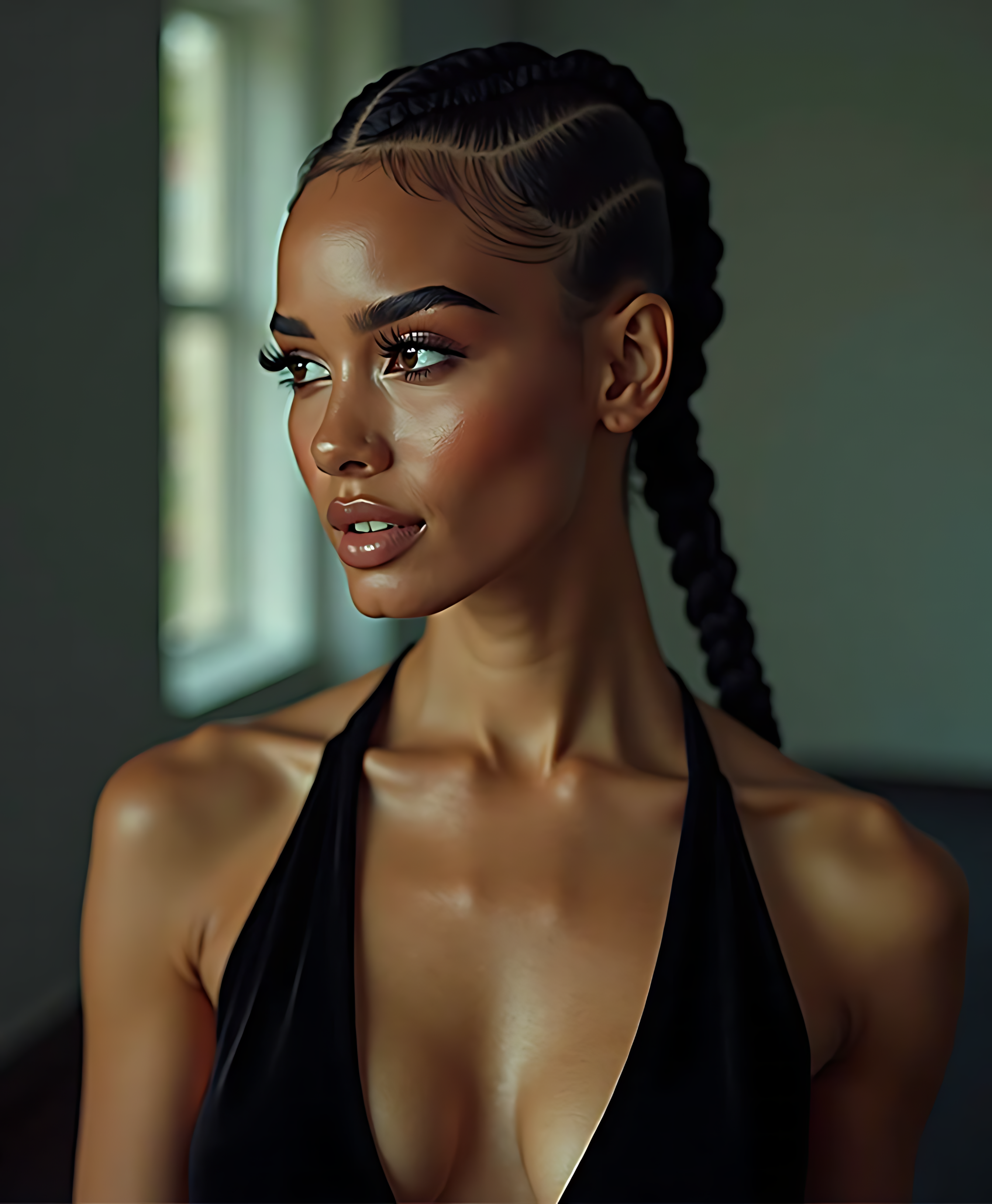 Two French Braids