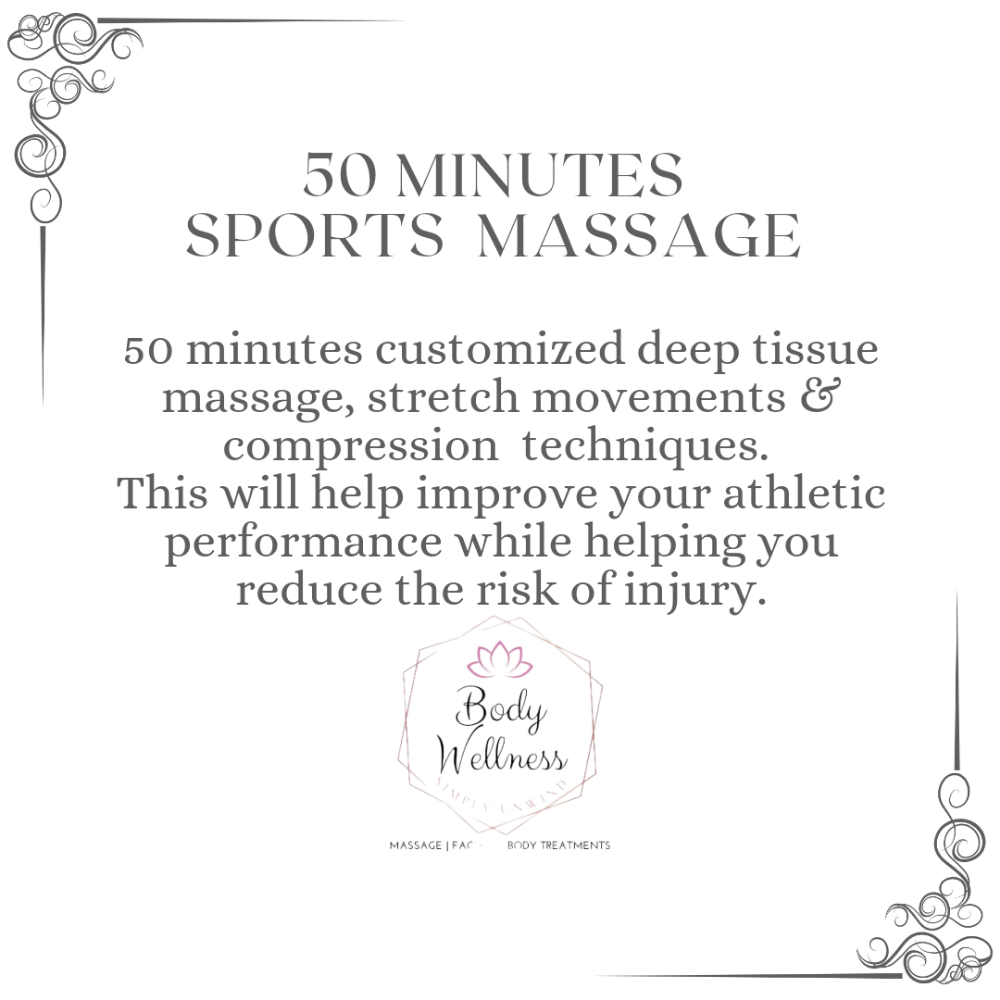 M 50 Min Sports Massage