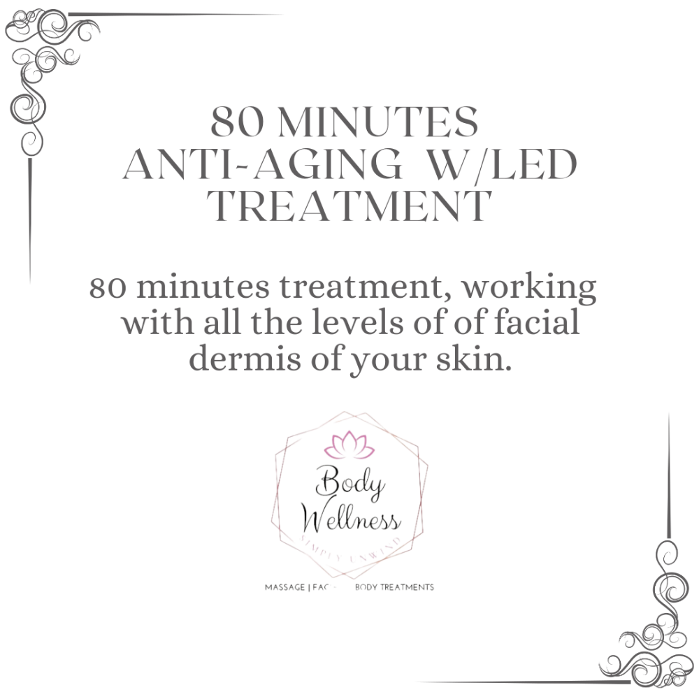 F Anti-aging Treatment W/Led 80 Min