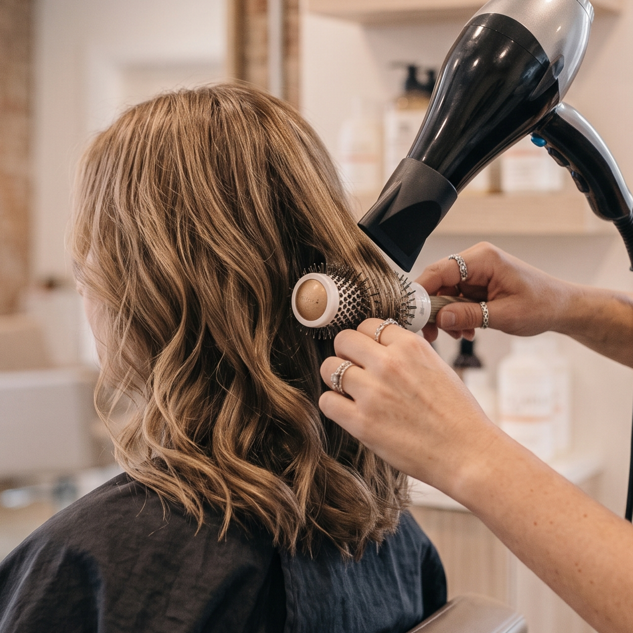 Blow Dry at Aura by sameena in Somers Point City, NJ