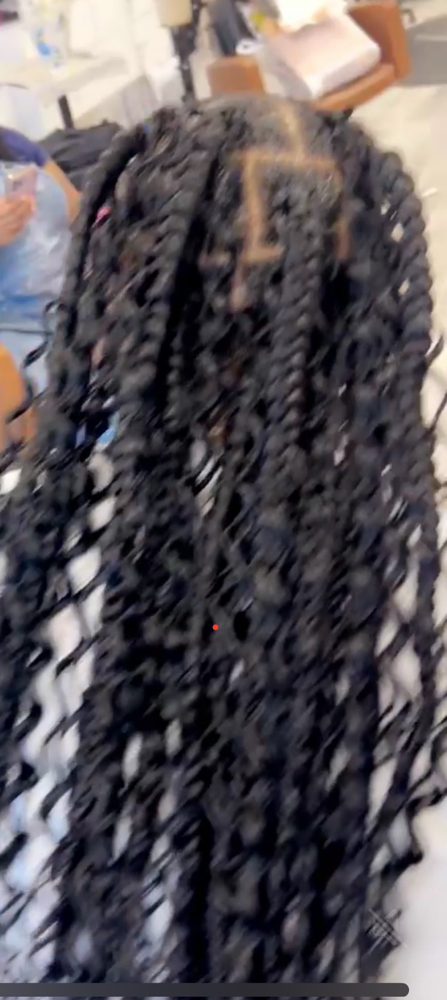Boho Knotless Braids (Jumbo)