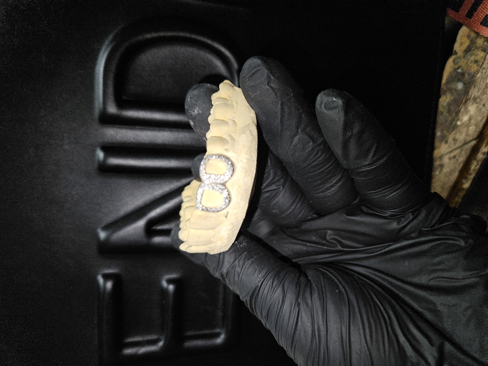 Two(2) Silver Open Faces With VVS