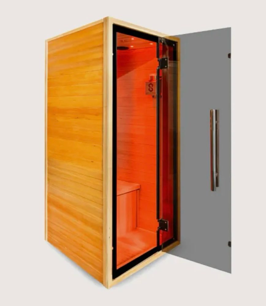 Salt Booth Halotherapy Session