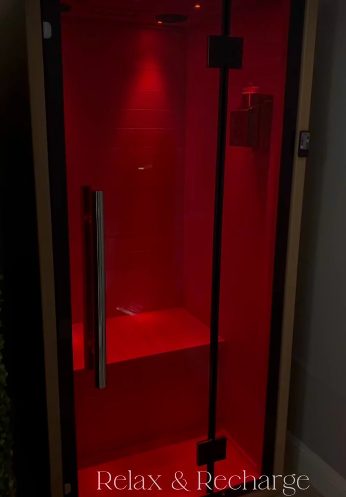 Salt Booth Halotherapy Session