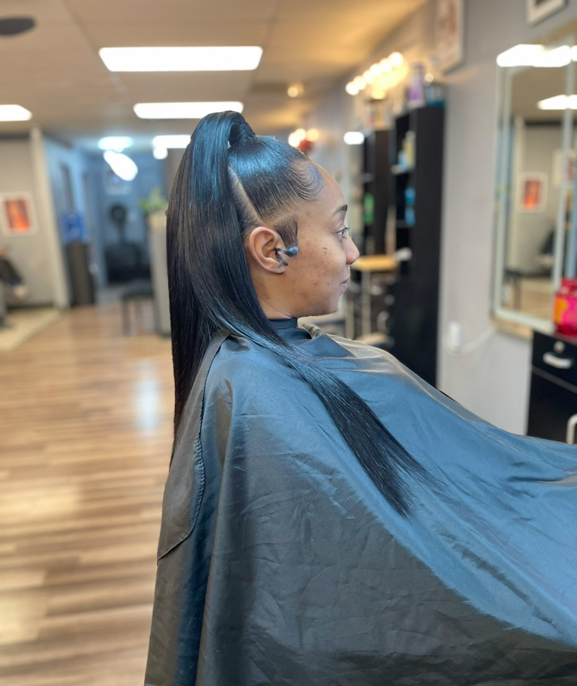 Half Up Half Down