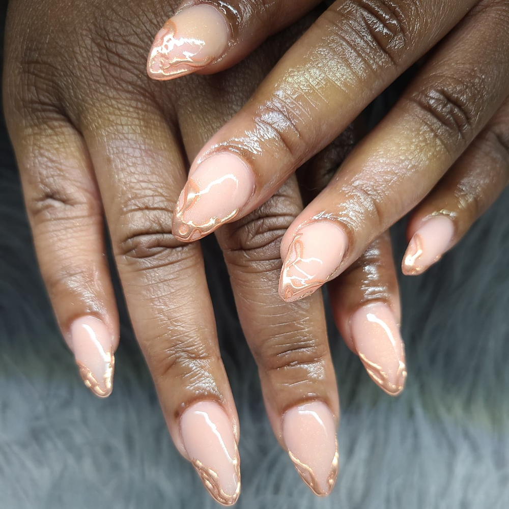 Full Set at Nails & Coffee in Clermont, FL