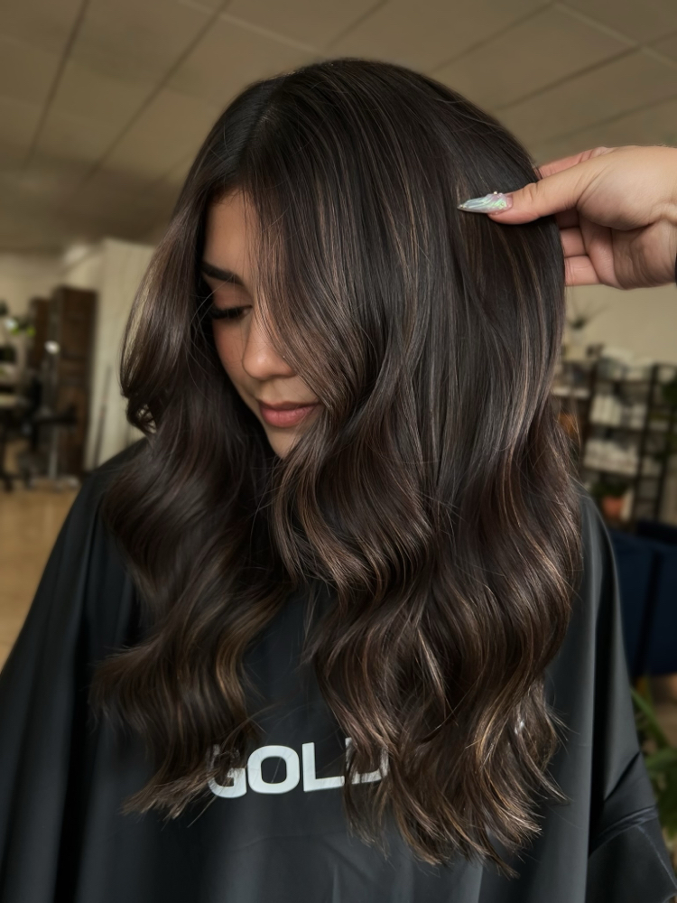 Partial Custom Color Package at Haus of Bella hair studio in San Antonio, TX