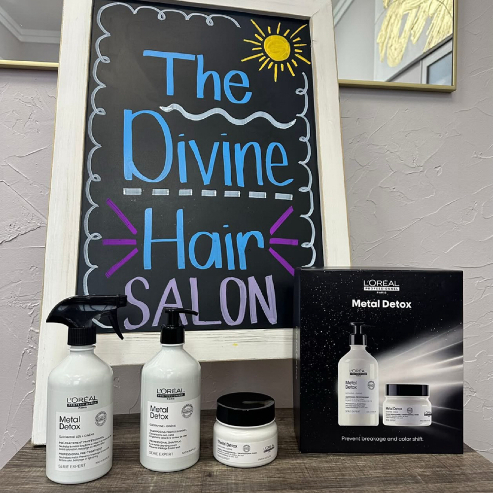 Metal Detox Treatment at The Divine Hair in Carrollton, IL