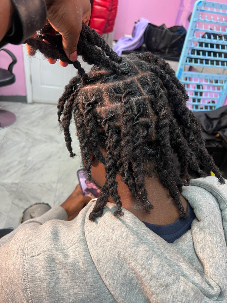 Retwist + Two Strand Twist