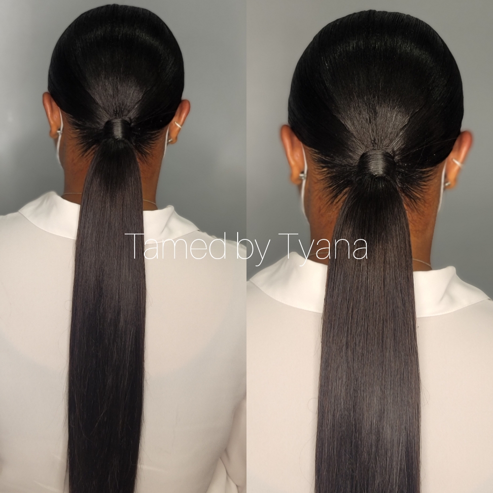 Sleek Ponytail