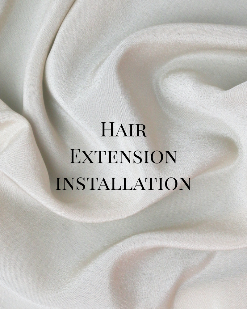 Hair Extension Installation