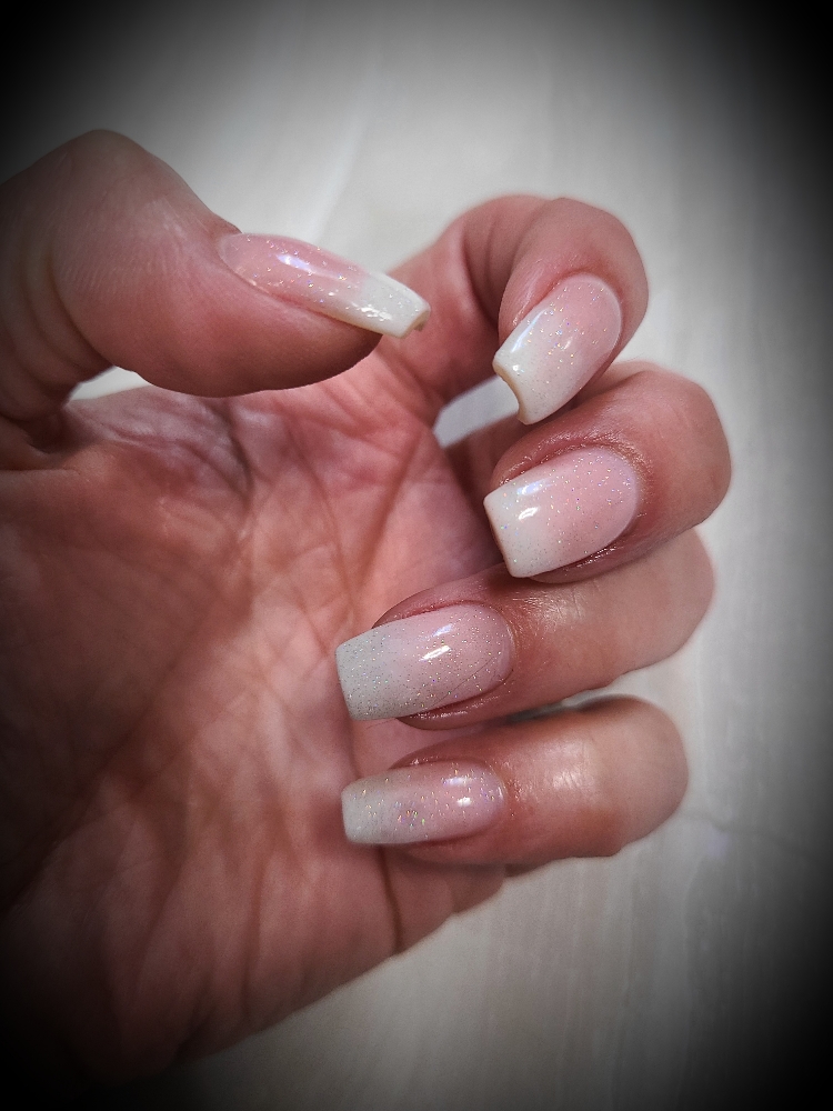 French Ombre Hard Gel Full Set