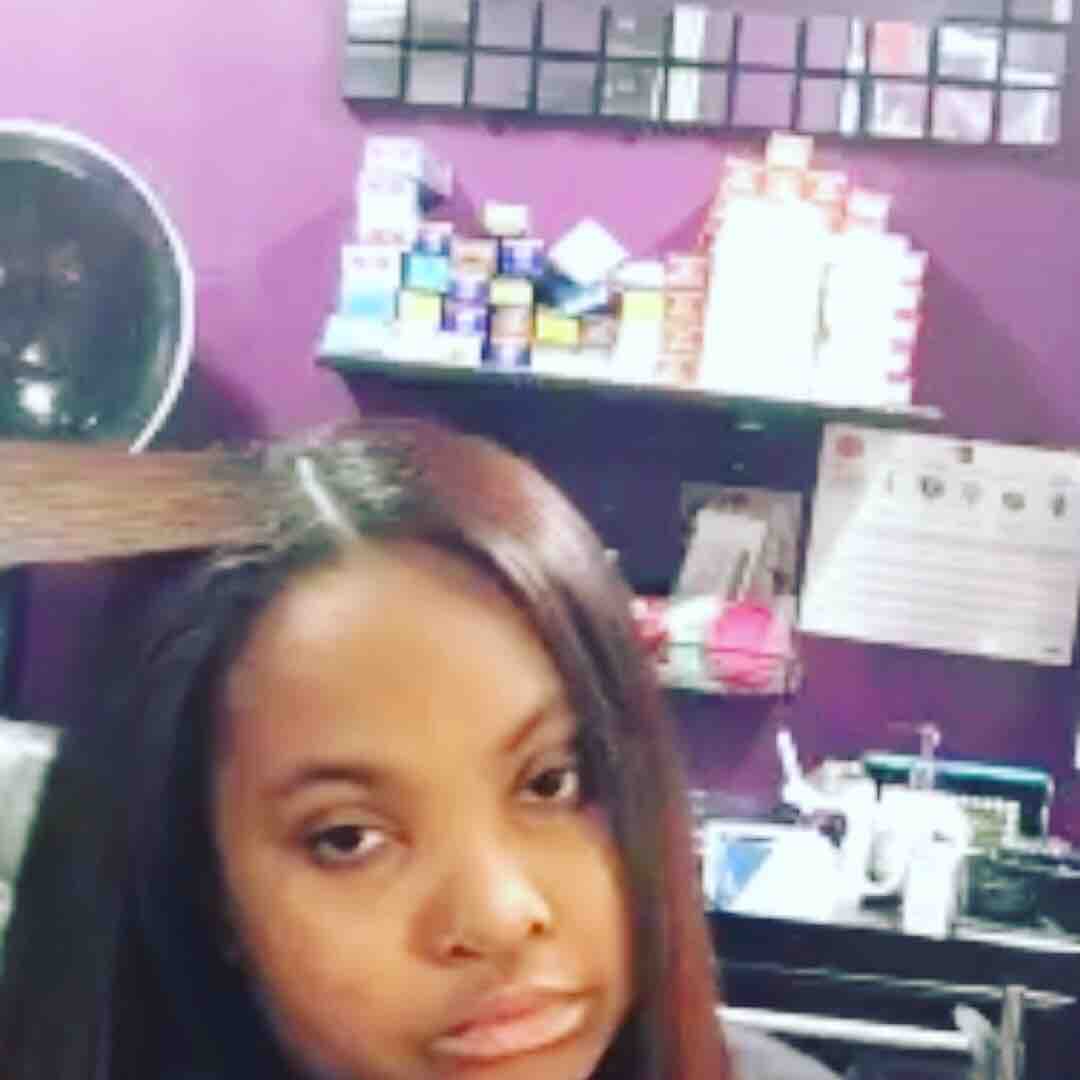 Silk Press!Hair&trim at Crown salon NC in Concord, NC