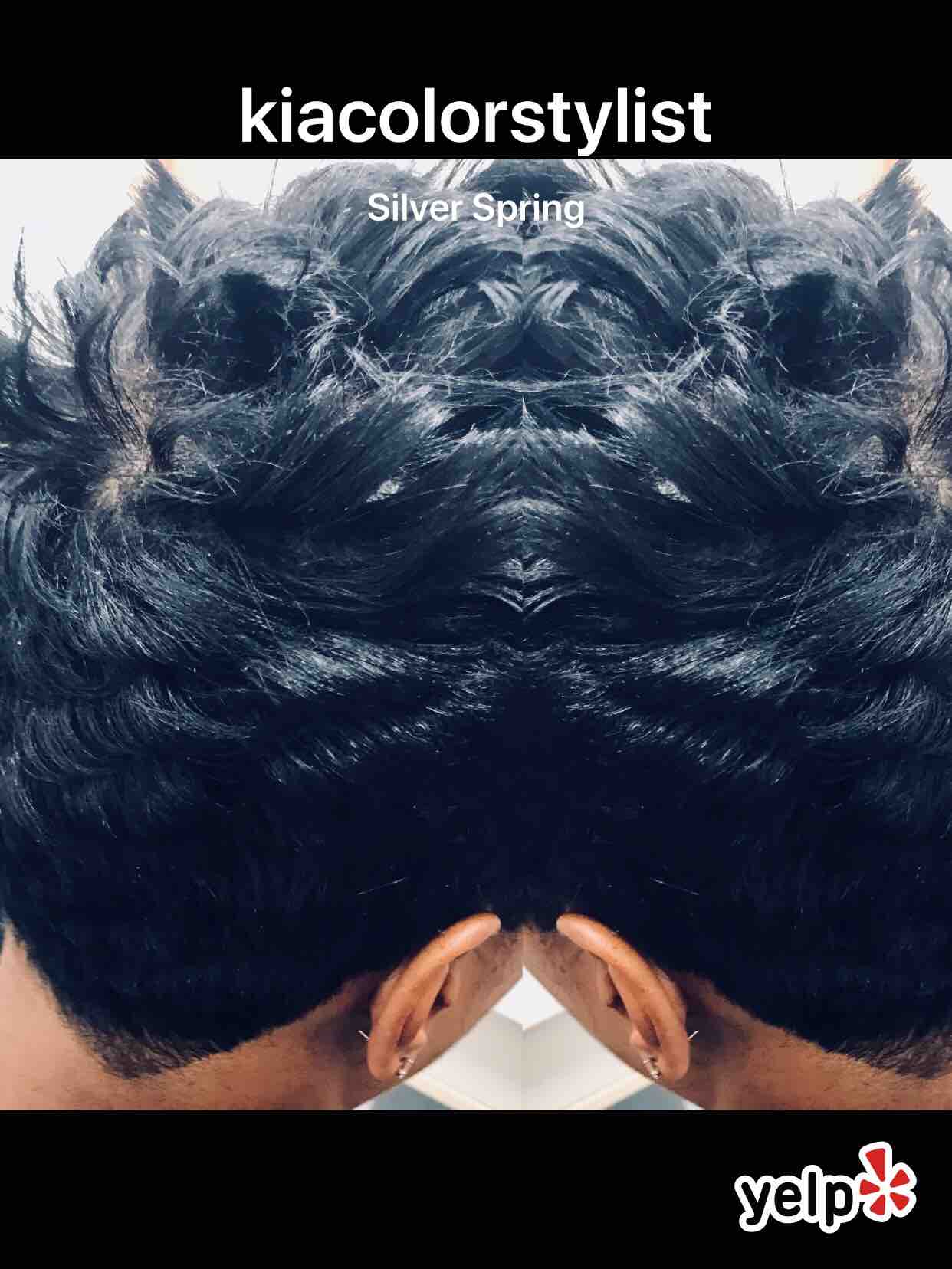 Wrap & Curl Trim at Crown salon NC in Concord, NC