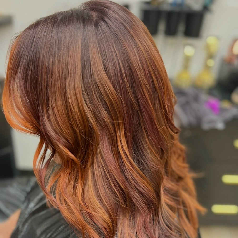 Brunette Multi-Dimensional Color at Vivid Hair & Makeup Studio By Bailee Hunter in Green Bay, WI