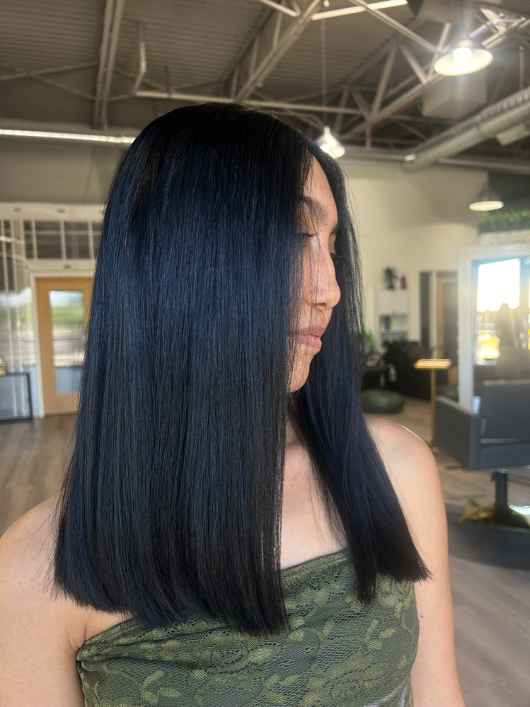 SINGLE color at Hair by Esmeecruiz in Wichita, KS