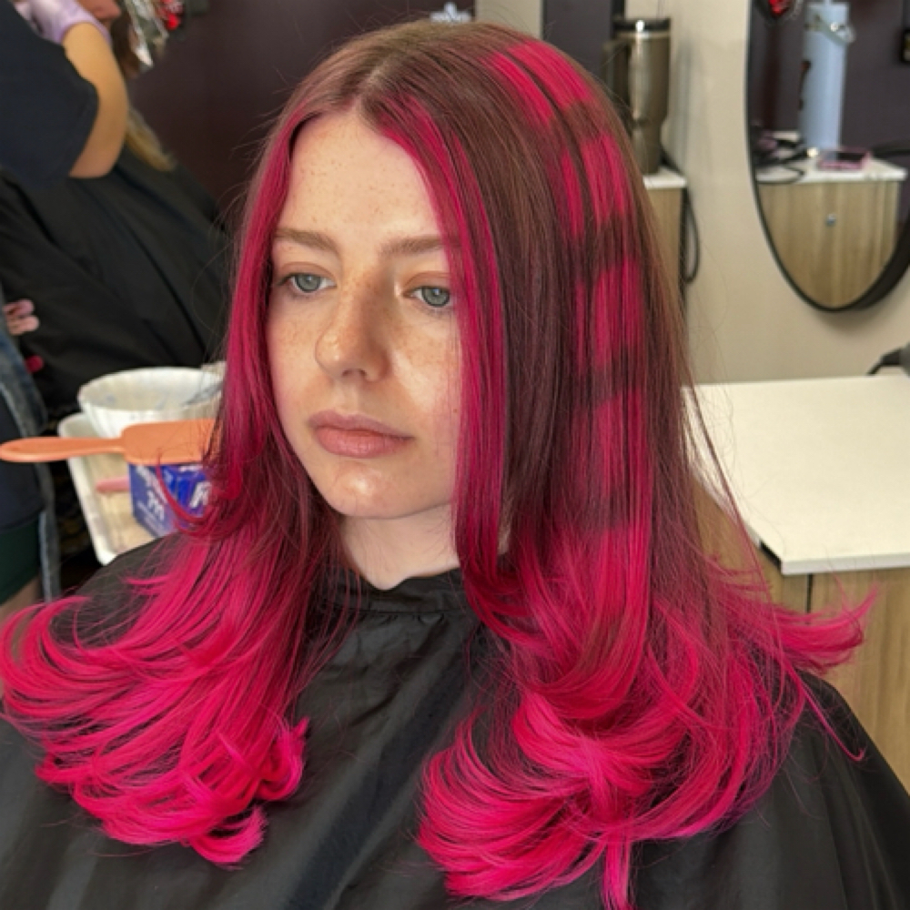 Vivid Color Refresh at Crowns Down Hair Studio in New Braunfels, TX