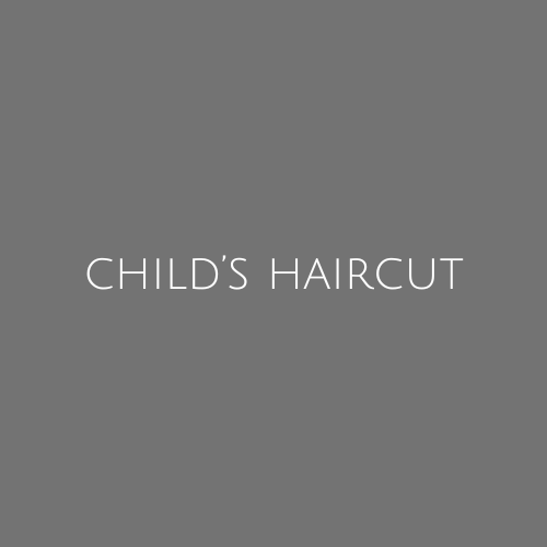 Child's Haircut (age 5-12)