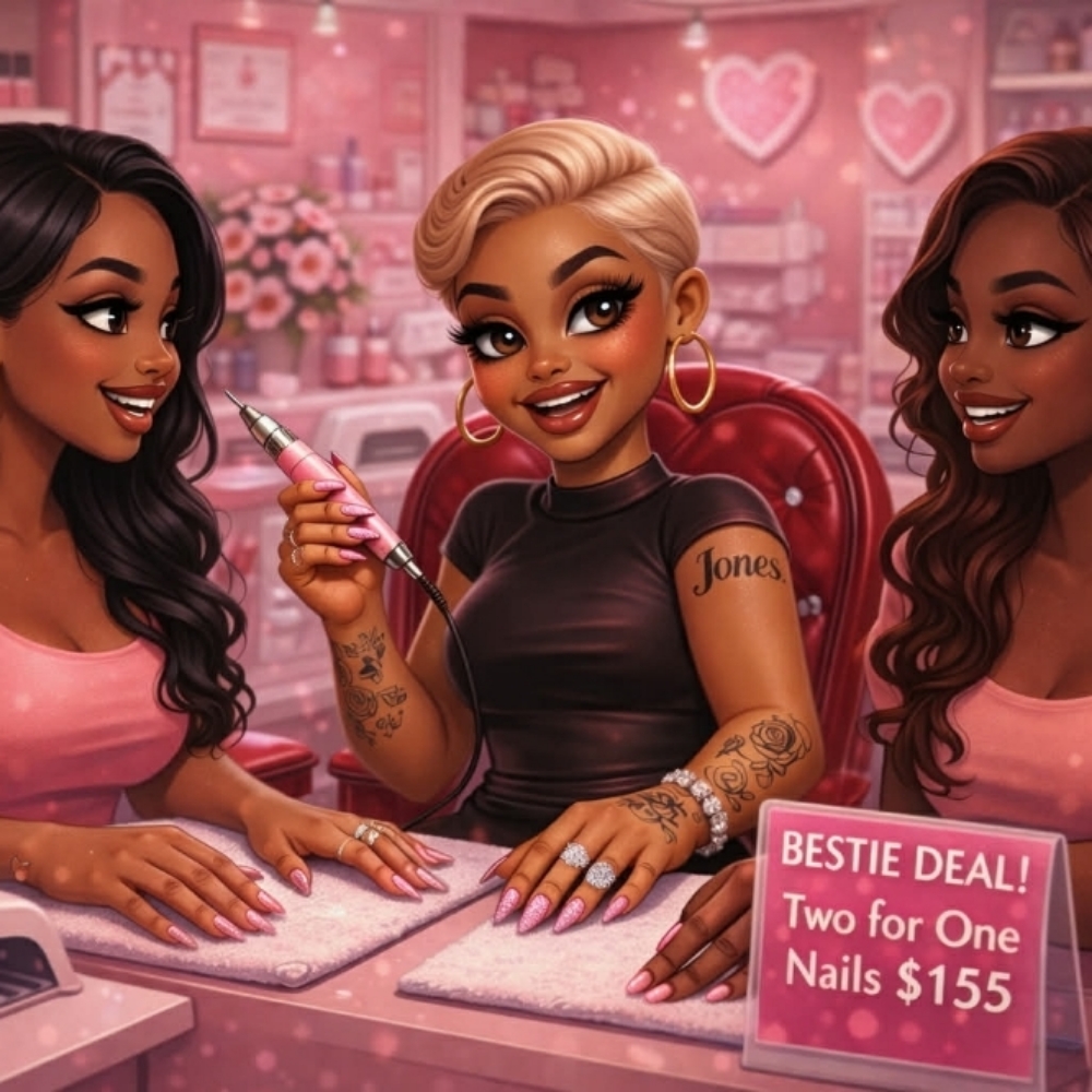 Bestie Deal at Pretty Herr Nailz in York, PA