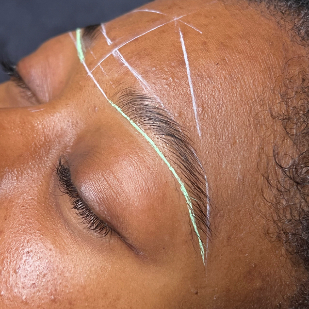 Brow wax + mapping at Martini Esthetics in Concord, CA