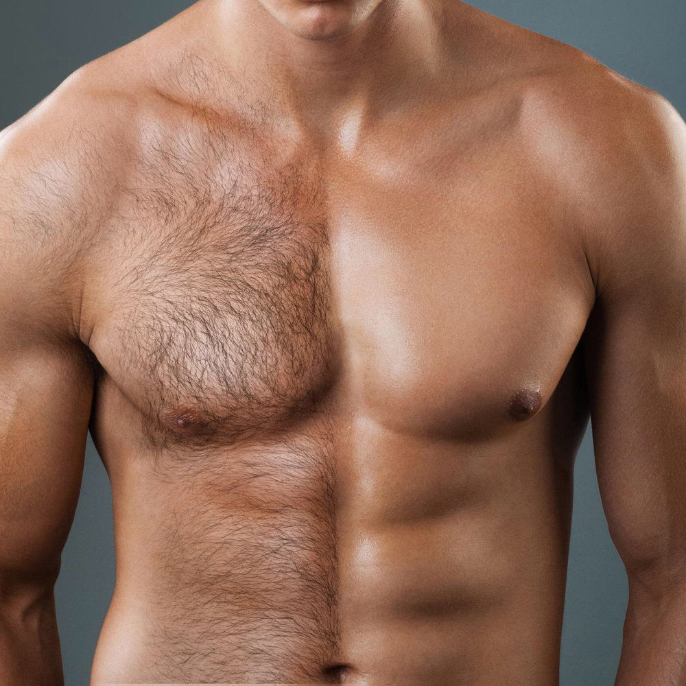 Male Chest Wax