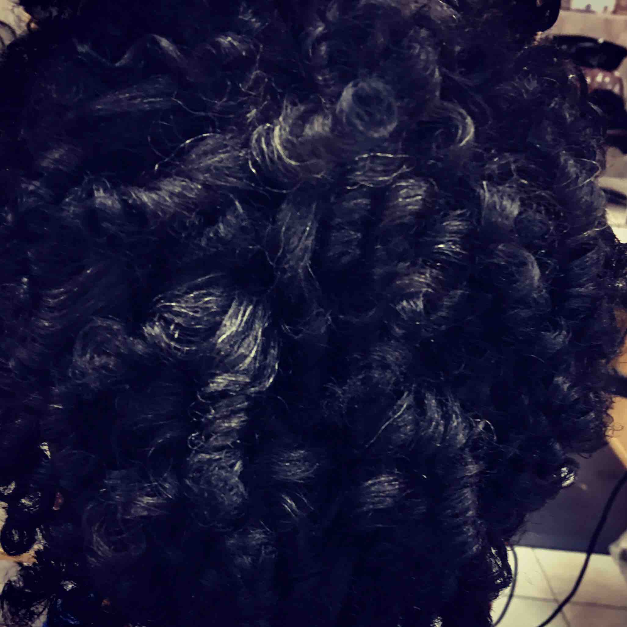 Perm Rods Set at Crown salon NC in Concord, NC