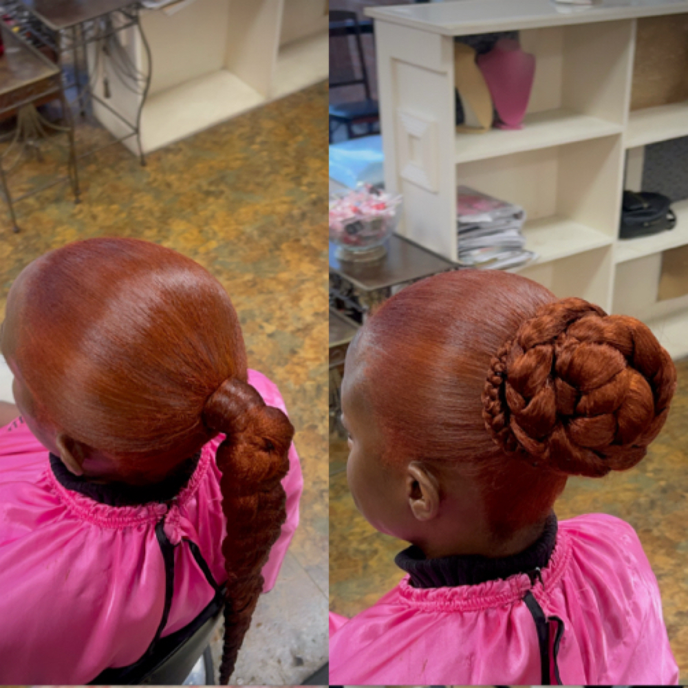 Slick Ponytail Extention at Styled by the Starr in Covington, GA