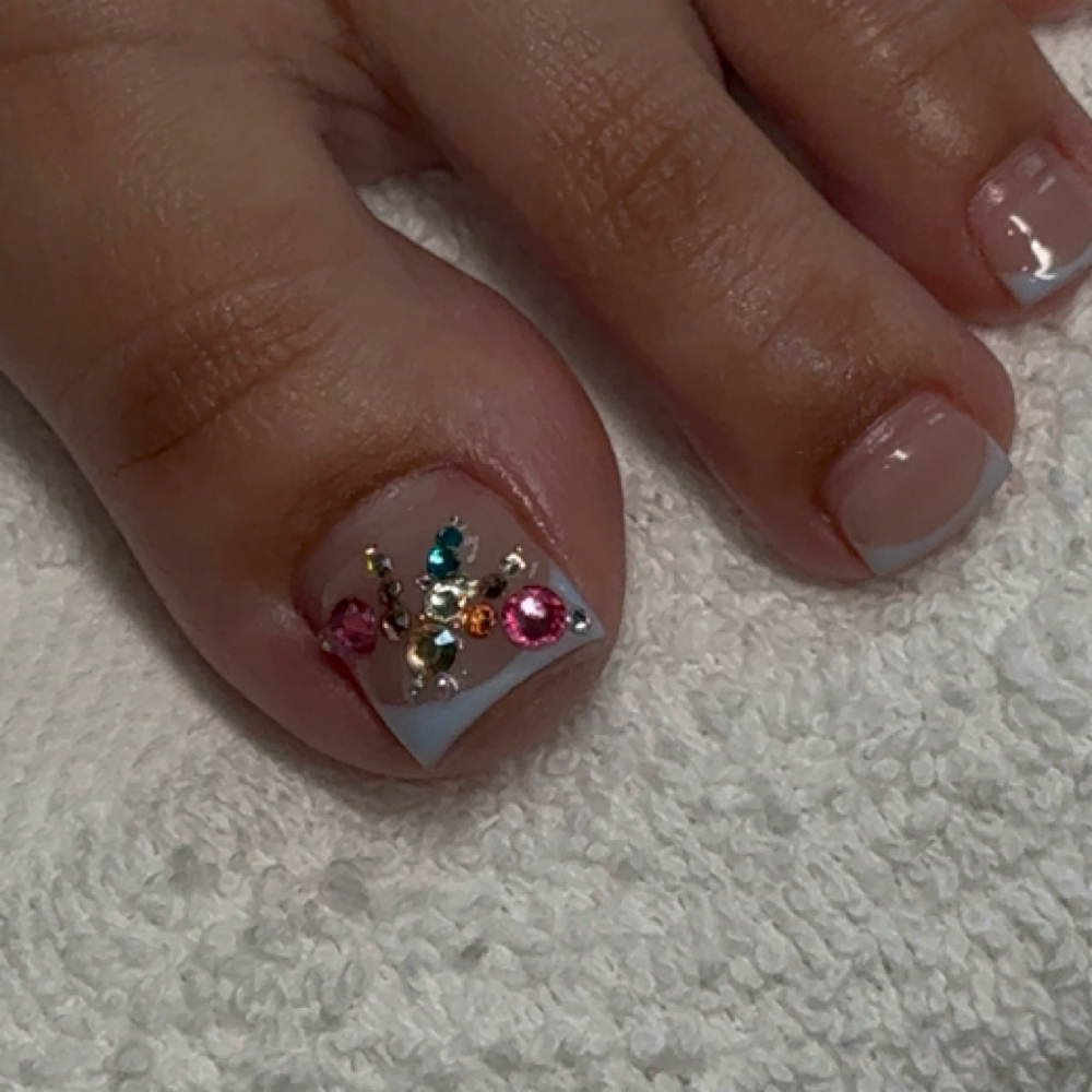 Big Toe Acrylic (2) at STUDIO 3 ARTISTRY in Hyattsville, MD