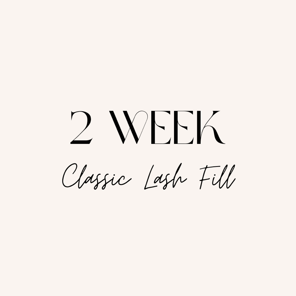 2 Week Classic Lash Fill
