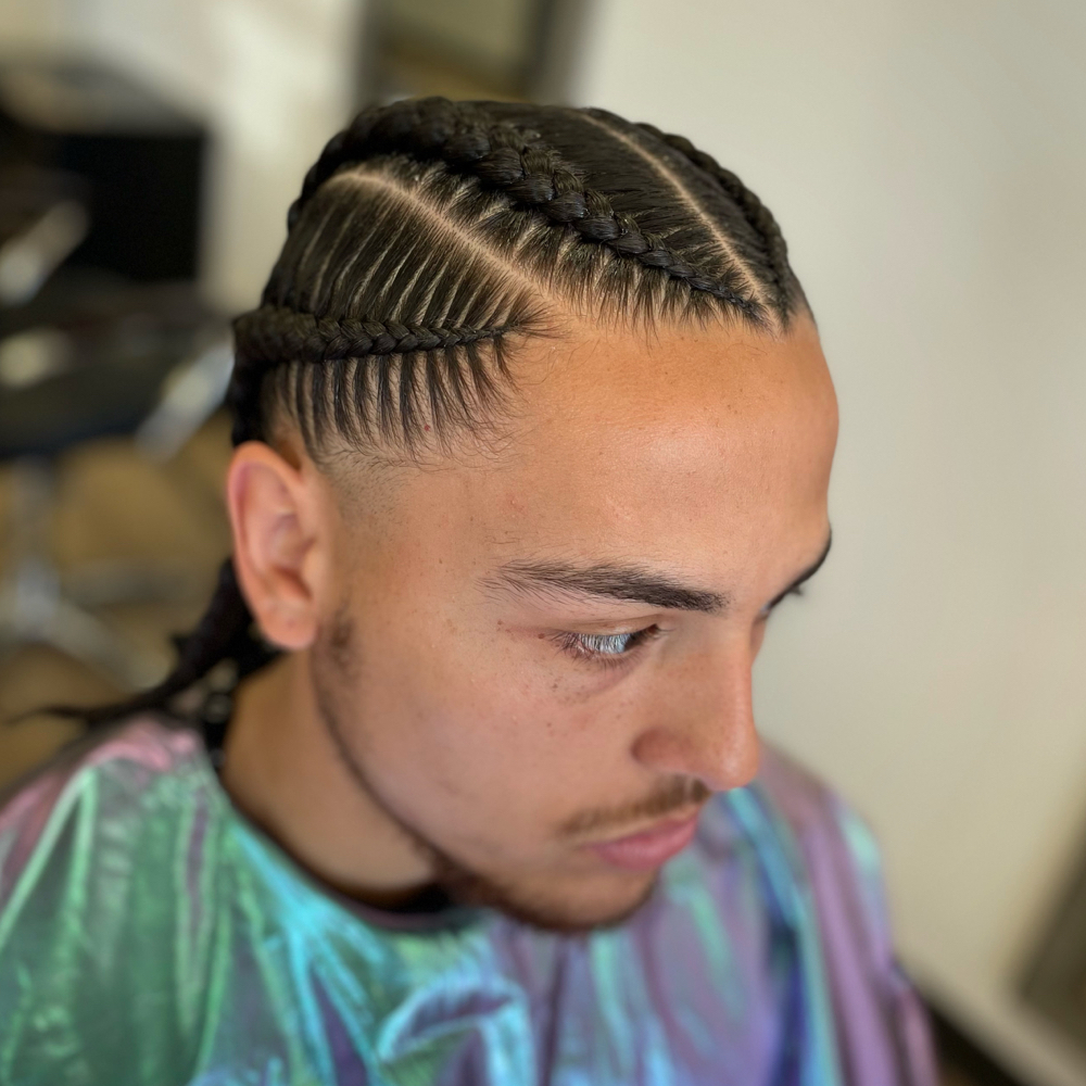4 Straight Backs-Full Head