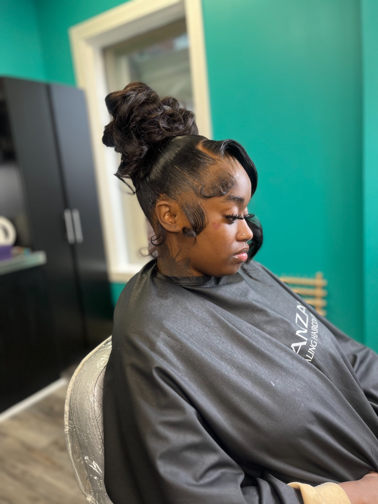 Double Frontal Ponytail at Chantice Dukes in Fredericksburg, VA