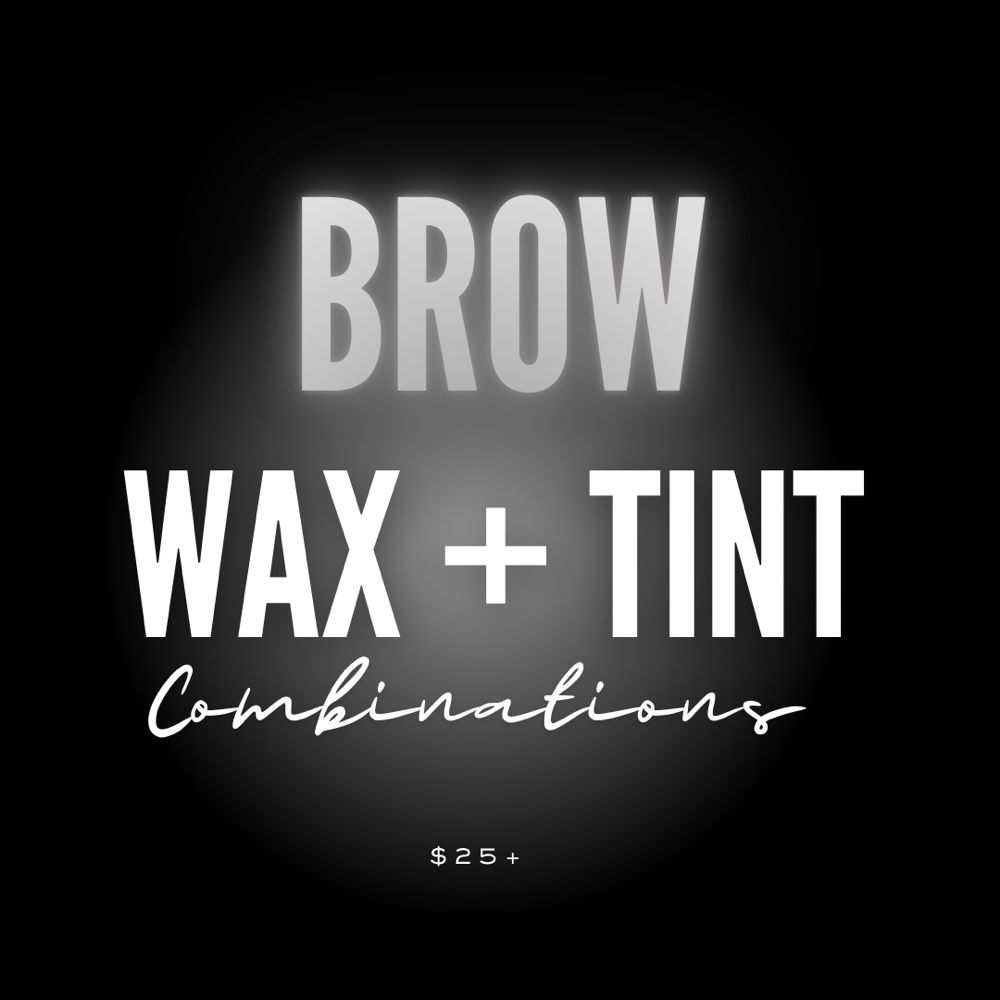 Brow Wax & Tint Combo