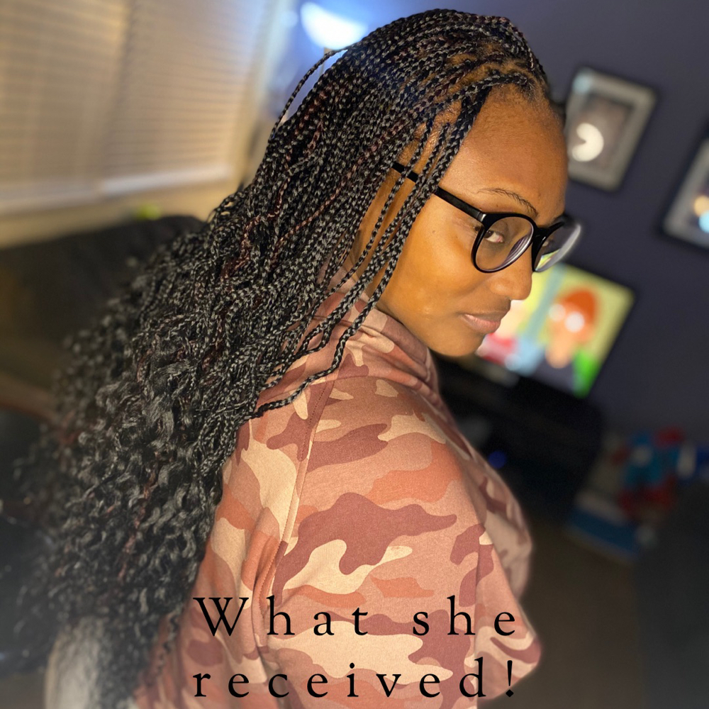 Extra Small Classic Box braids