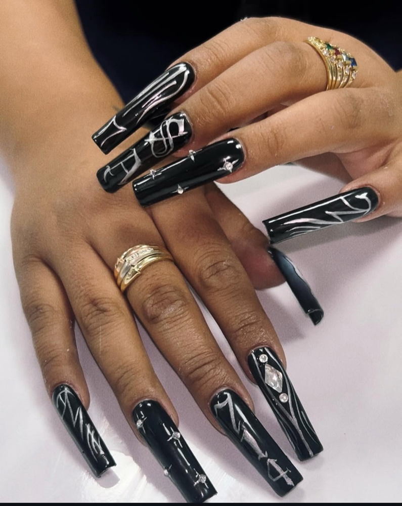 Xtra Long Gel-X at Nails by Meesheolada in Garden Grove, CA