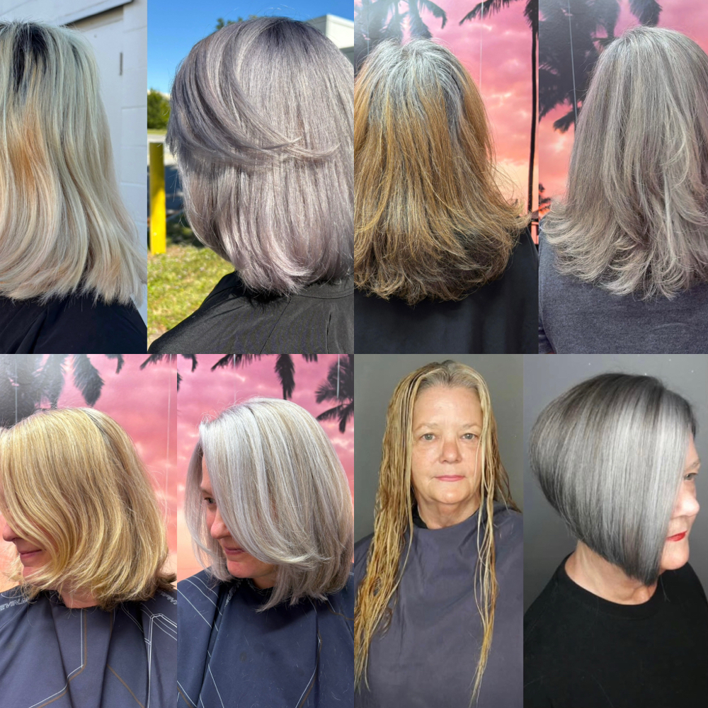 Full Silver at Hair Design By TIFFANY Rafalko in Clearwater, FL