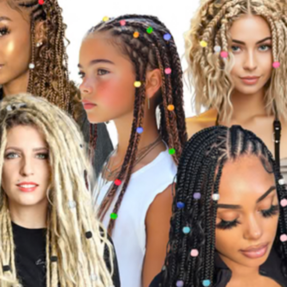 Beads at Miracle Handz Hair Salon in Fairborn, OH