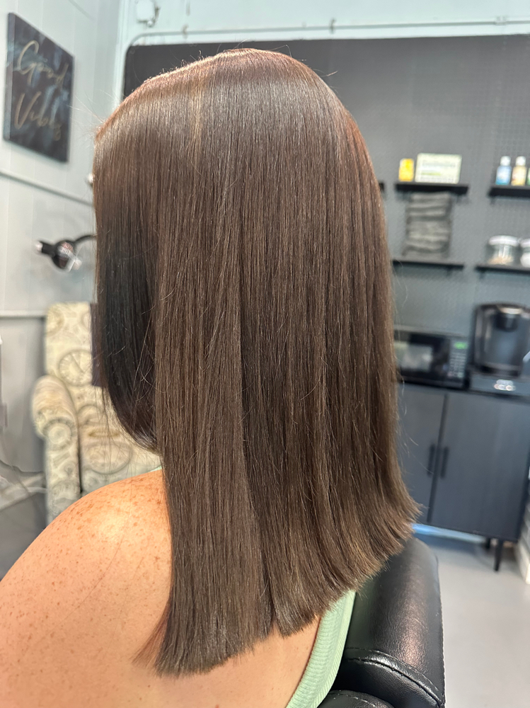 Hot Cocoa Brunette at Muse Salon in Lapel, IN