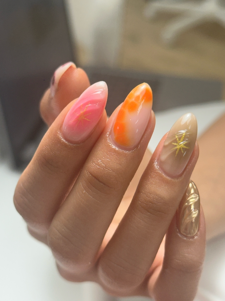 BIAB Mani+Nail Art