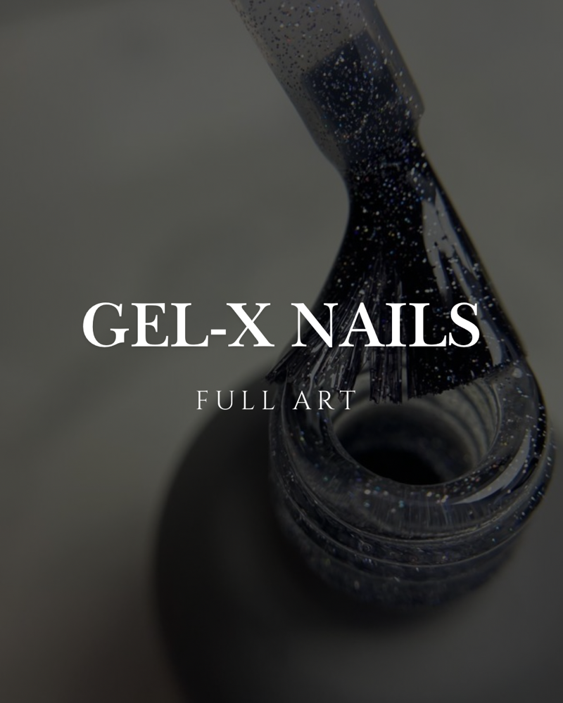 Gel-X w. Full Art (All 10 Fingers)