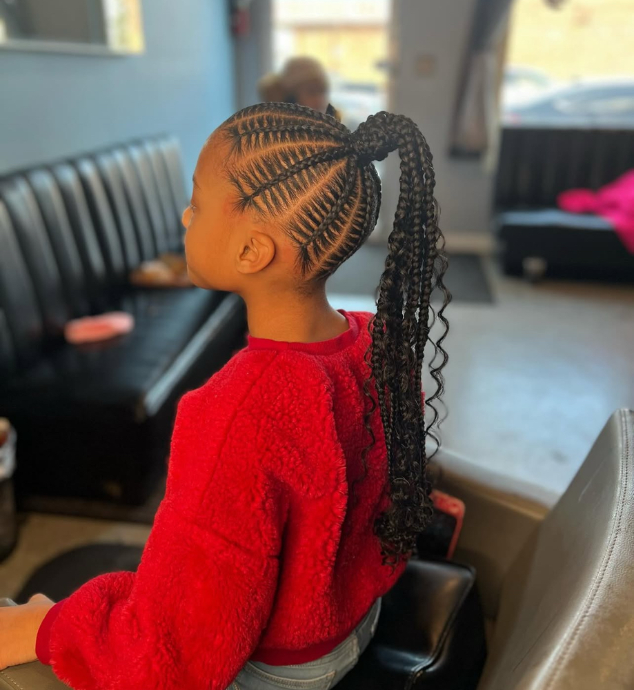 Kid Braided Ponytail
