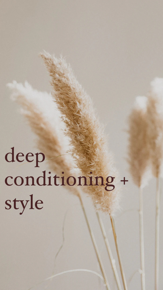 Deep Conditioning + Style
