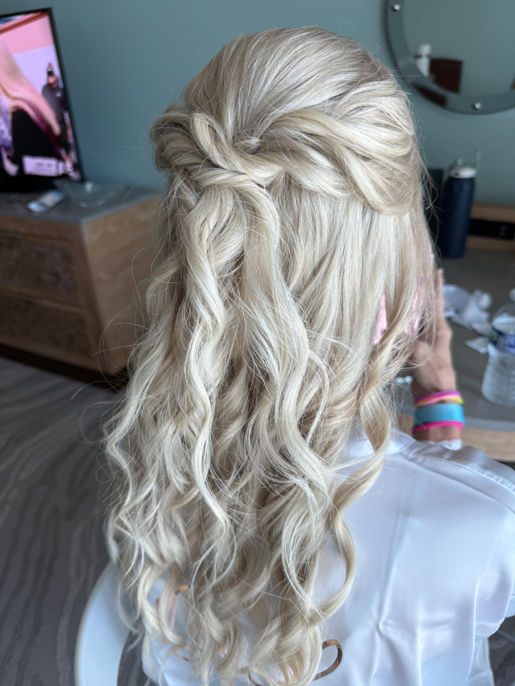 Wedding Hair Block