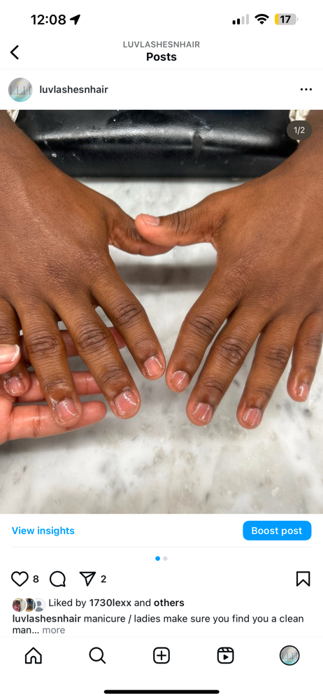 Gel Polish Manicure